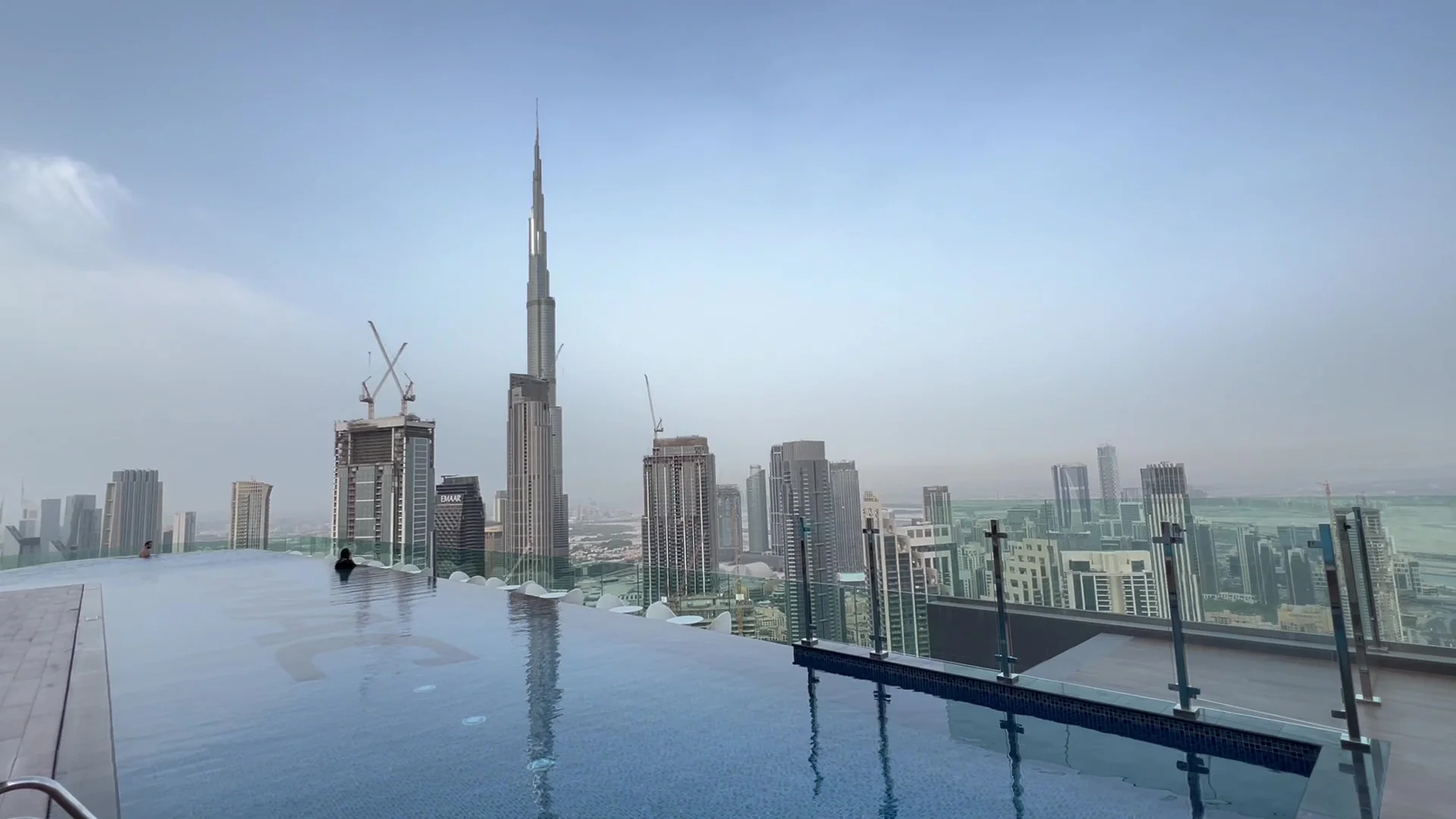 Premium hotel room with panoramic windows